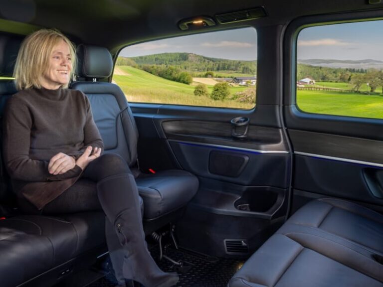 Browns Hire Mercedes V Class interior